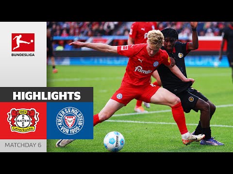 Kiel Fights For a Point! | Bayer 04 Leverkusen - Holstein Kiel 2-2 | Highlights | MD 6 – Bundesliga